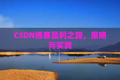 CSDN博客盈利之路，策略与实践